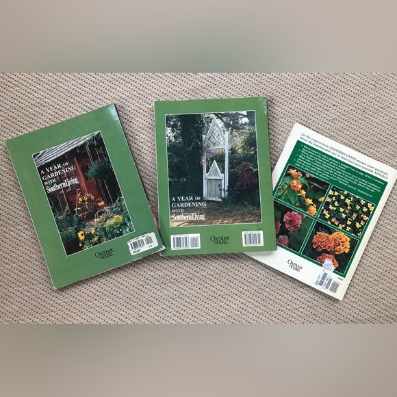 Southern Living set of three garden books 2000-2001 - Picture 2 of 4